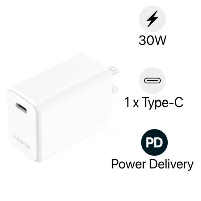 Củ sạc Mophie Essential 1C PD 30W