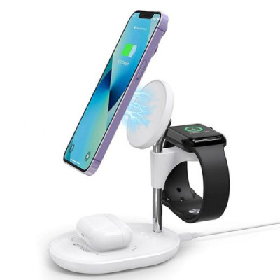 Đế sạc không dây Mazer Infinite Mag.DESK 3in1