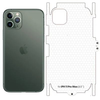Miếng dán PPF nhám mặt sau Glass iPhone 11 Pro Max