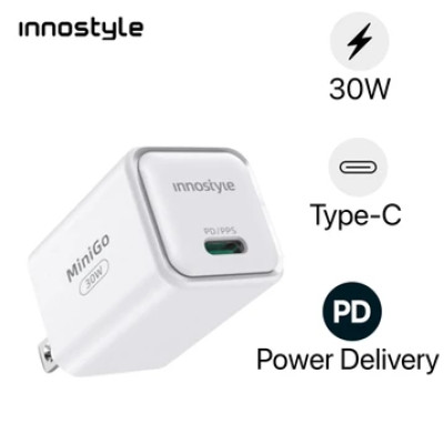 Củ sạc nhanh Innostyle Minigo Gan II USB-C PD/PPS 30W