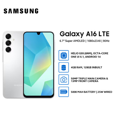 Samsung Galaxy A16 LTE 4GB/128GB Chính Hãng