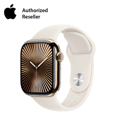 Apple Watch Series 10 42mm LTE - Viền Titan, Dây Cao Su Size M/L | Chính hãng VN