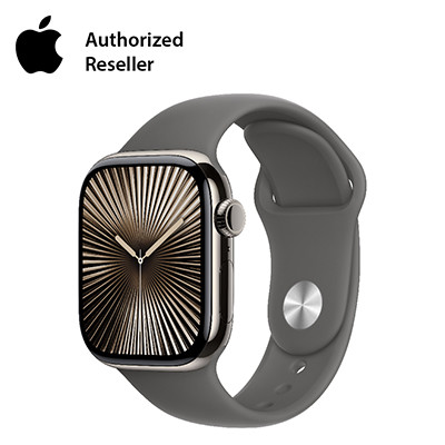 Apple Watch Series 10 42mm LTE - Viền Titan, Dây Cao Su Size M/L