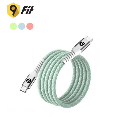 Cáp 9Fit từ tính USB-C to USB-C 60W dài 1M 9C10