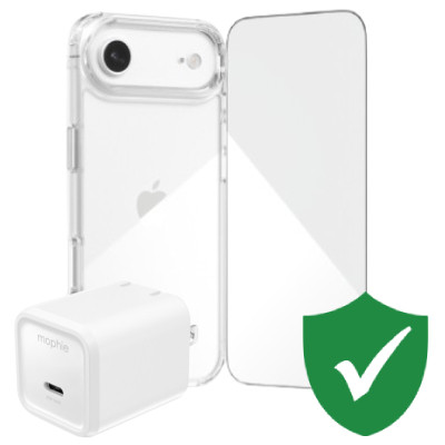 Combo VIP iPhone Air (Cốc 40W MOPHIE+Dán ZAGG+Ốp ZAGG+VIP 1 đổi 1 12 Tháng)