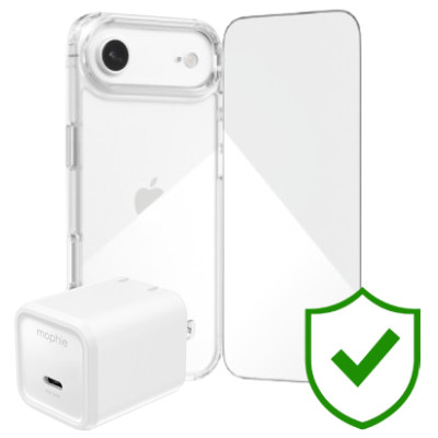 Combo VIP iPhone Air (Cốc 40W MOPHIE+Dán ZAGG+Ốp ZAGG+VIP 24 Tháng toàn diện)