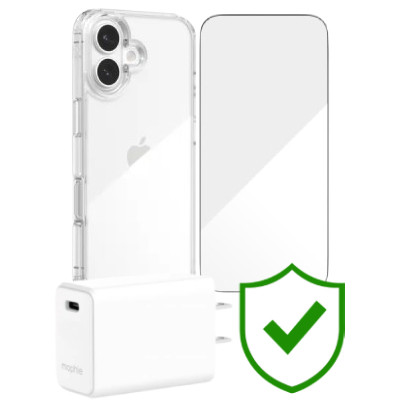 Combo VIP iPhone 17 (Cốc 30W MOPHIE+Dán ZAGG+Ốp ZAGG+VIP 24 Tháng toàn diện)