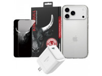 Combo VIP iPhone 17 Pro (Cốc 45W INNOSTYLE+Dán KINGBULL+Ốp MIPOW)