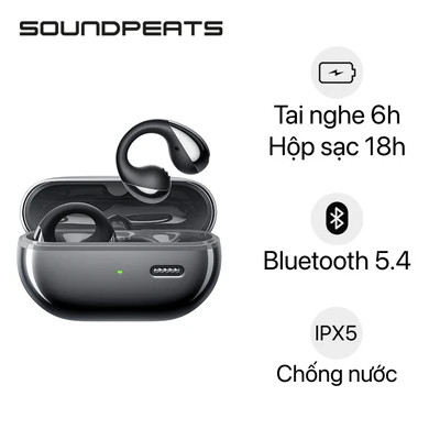 Tai nghe thể thao SoundPEATS Pearlclip Pro