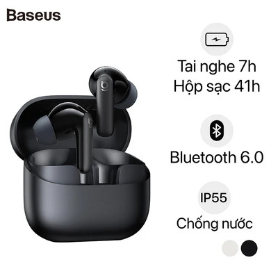 Tai nghe True Wireless Baseus Bass EP10 NC