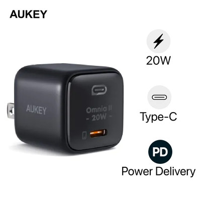 Củ sạc Aukey Omnia Type-C PD 20W PA-B1T