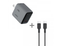 Combo Cốc 45W + Cáp sạc C to C Aukey