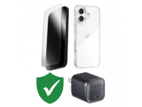 Combo VIP iPhone 17 (Cốc 45W Anker+Dán ZAGG+Ốp ZAGG+VIP 1 đổi 1 12 Tháng)