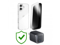Combo VIP iPhone 17 (Cốc 45W Anker+Dán ZAGG+Ốp ZAGG+VIP 24 Tháng toàn diện)