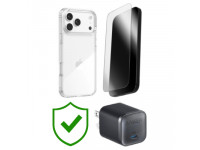 Combo VIP iPhone 17 Pro Max (Cốc 45W Anker+Dán ZAGG+Ốp ZAGG+VIP 24 Tháng toàn diện)
