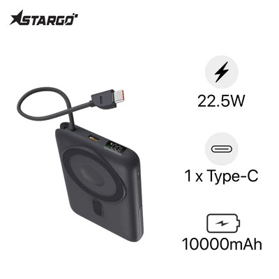 Pin dự phòng Magsafe StarGO Star X 10000mAh 22.5W