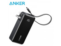 Pin dự phòng Anker 10000mAh 30W tích hợp cáp USB-C có chân cắm A1637