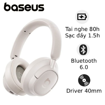 Tai nghe chụp tai Baseus Bass BH1