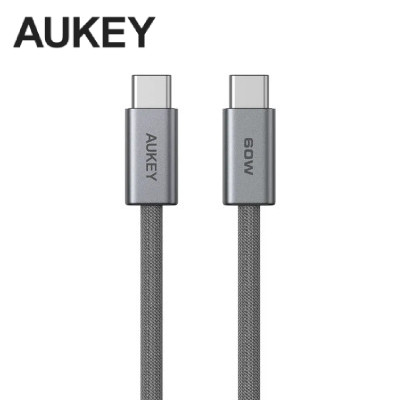 Cáp sạc Aukey CB-DCC061 C-C 60W 1M