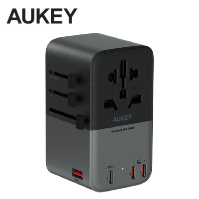 Củ sạc đa năng Aukey PA-TA09A PD100W nhiều cổng