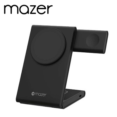 Đế sạc không dây Mazer Mag Trifold V3 Magnetic & Qi2 3-In-1 Wireless Charger