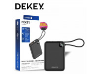 Pin Dự Phòng DEKEY Power Pioneer 20.000mAh USB-C PD Power Bank 22.5W kèm cáp Type-C