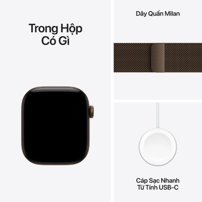 Apple Watch Series 12 42mm GPS + Cellular - Viền Nhôm, Dây Milan 8