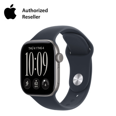 Apple Watch Series 12 42mm GPS + Cellular - Viền Nhôm, Dây Cao Su Size S/M Xám Không Gian