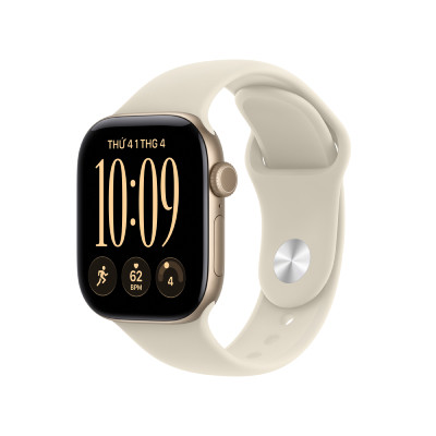 Apple Watch Series 12 42mm GPS - Viền Nhôm, Dây Cao Su Size M/L 1