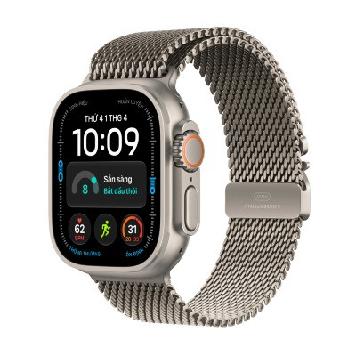 Apple Watch Ultra 4 49mm GPS + Cellular - Viền Titan dây Milan size S 1