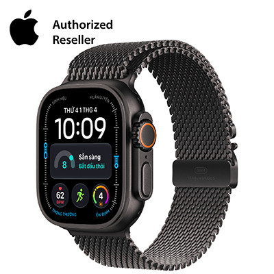 Apple Watch Ultra 4 49mm GPS + Cellular - Viền Titan dây Milan size L | Chính hãng Việt Nam