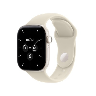 Apple Watch Series 12 42mm GPS + Cellular - Viền Gốm, Dây Cao Su Size S/M 1
