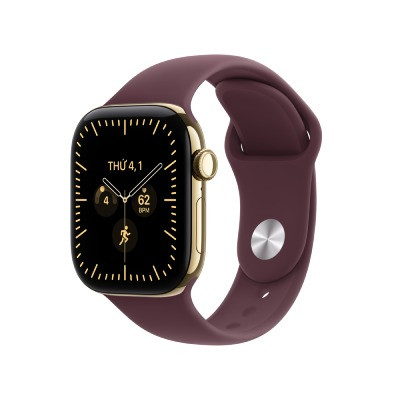 Apple Watch Series 12 42mm GPS + Cellular - Viền Titan, Dây Cao Su Size S/M 1