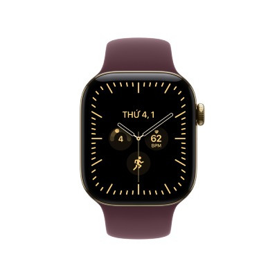 Apple Watch Series 12 42mm GPS + Cellular - Viền Titan, Dây Cao Su Size M/L 2