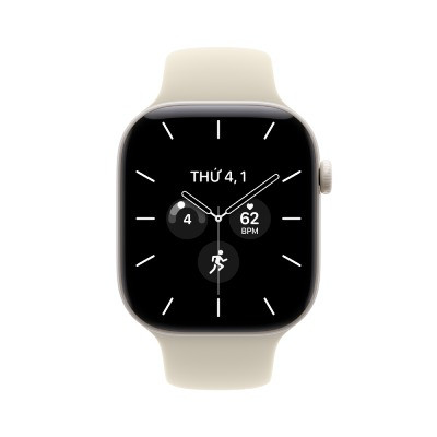 Apple Watch Series 12 46mm GPS + Cellular - Viền Gốm, Dây Cao Su Size S/M 2
