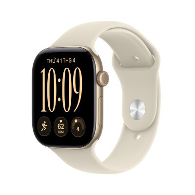Apple Watch Series 12 46mm GPS + Cellular - Viền Nhôm, Dây Cao Su Size M/L 1
