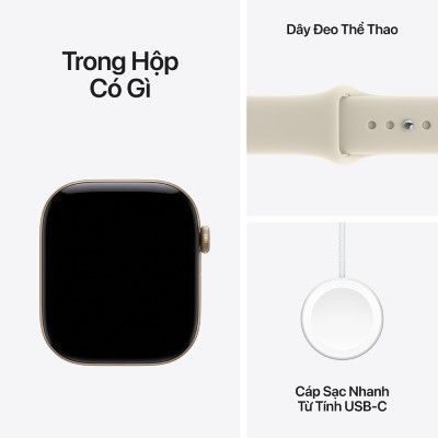 Apple Watch Series 12 46mm GPS + Cellular - Viền Nhôm, Dây Cao Su Size M/L 8