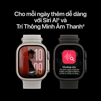 Apple Watch Ultra 4 49mm GPS + Cellular - Viền Titan dây Trail size S/M 6