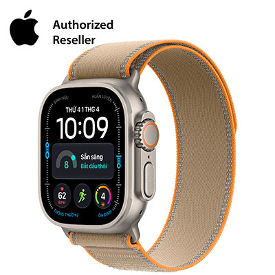 Apple Watch Ultra 4 49mm GPS + Cellular - Viền Titan dây Trail size M/L | Chính hãng Việt Nam