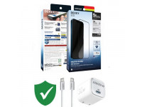 Combo VIP iPhone 16 Plus cũ (Cốc 30W+Cáp C to C Anker+Dán Dekey+VIP 1 đổi 1 12 Tháng)