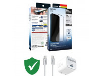 Combo VIP iPhone 16 Pro Max cũ (Cốc 30W+Cáp C to C Anker+Dán Dekey+VIP 1 đổi 1 12 Tháng)