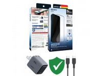 Combo VIP iPhone 16 Pro Max cũ (Cốc 30W+Cáp C to C Aukey+Dán Dekey+VIP 1 đổi 1 12 Tháng)
