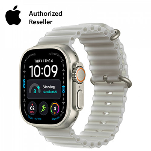 Apple Watch Ultra 4 49mm GPS + Cellular - Viền Titan dây Ocean | Chính hãng Việt Nam