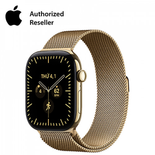 Apple Watch Series 12 46mm GPS + Cellular - Viền Titan, Dây Milan Size S/M | Chính hãng Việt Nam