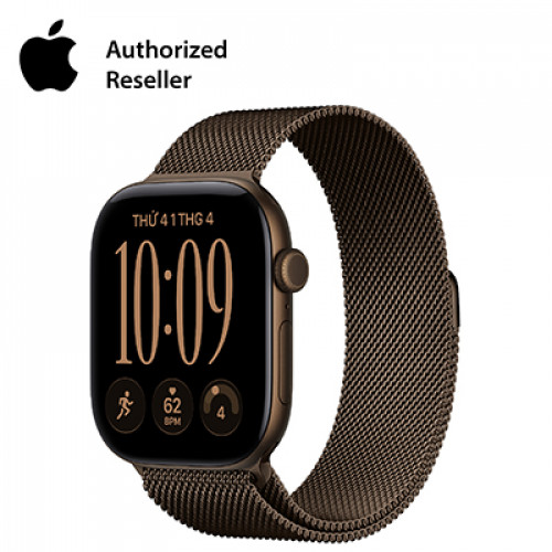 Apple Watch Series 12 46mm GPS - Viền Nhôm, Dây Milan Size M/L | Chính hãng Việt Nam