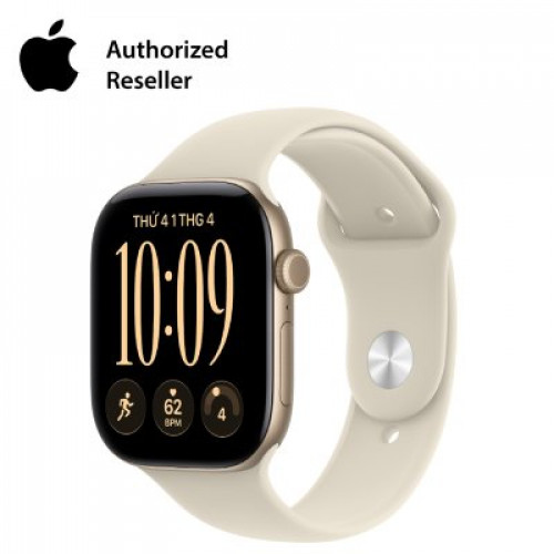 Apple Watch Series 12 46mm GPS - Viền Nhôm, Dây Cao Su Size M/L | Chính hãng Việt Nam