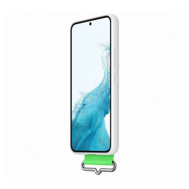 Ốp lưng Samsung S22 5G Silicon kèm dây đeo chính hãng siêu bảo vệ