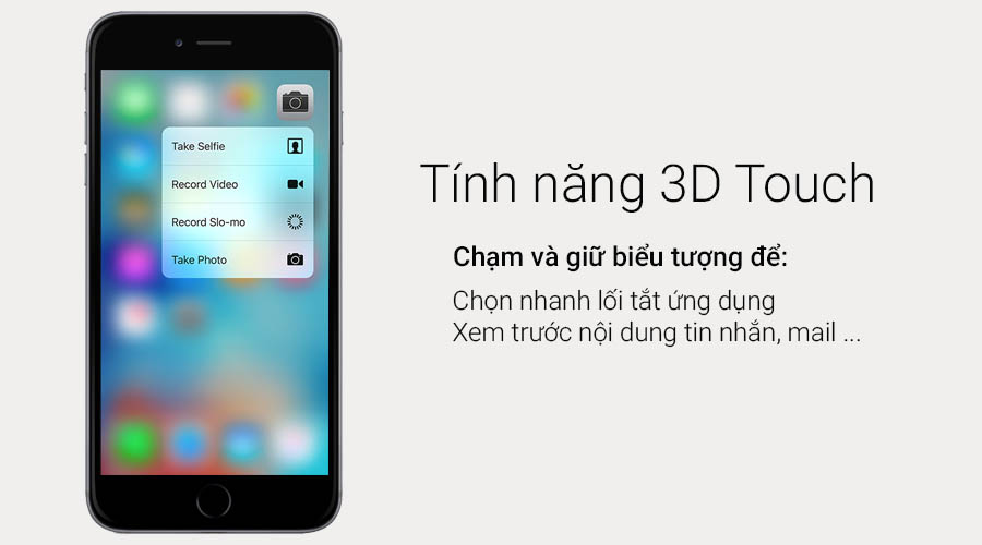 Apple iPhone 6S Lock 16GB cu co thiet ke sang trong thoi thuong