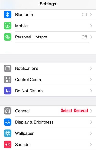 cah reset iphone 5 5s hinh anh 1