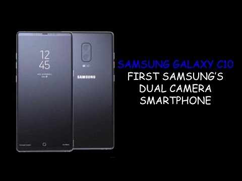 Samsung Galaxy C10 Camera Kep dau tien cua Samsung chinh thuc ra mat hinh 1
